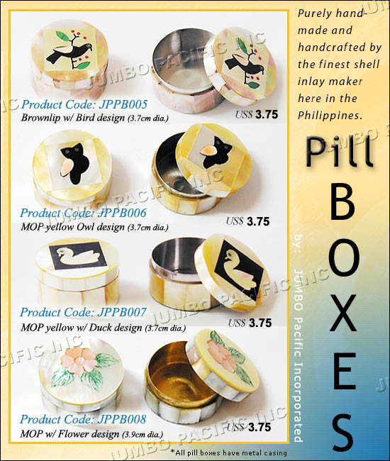 pill boxes